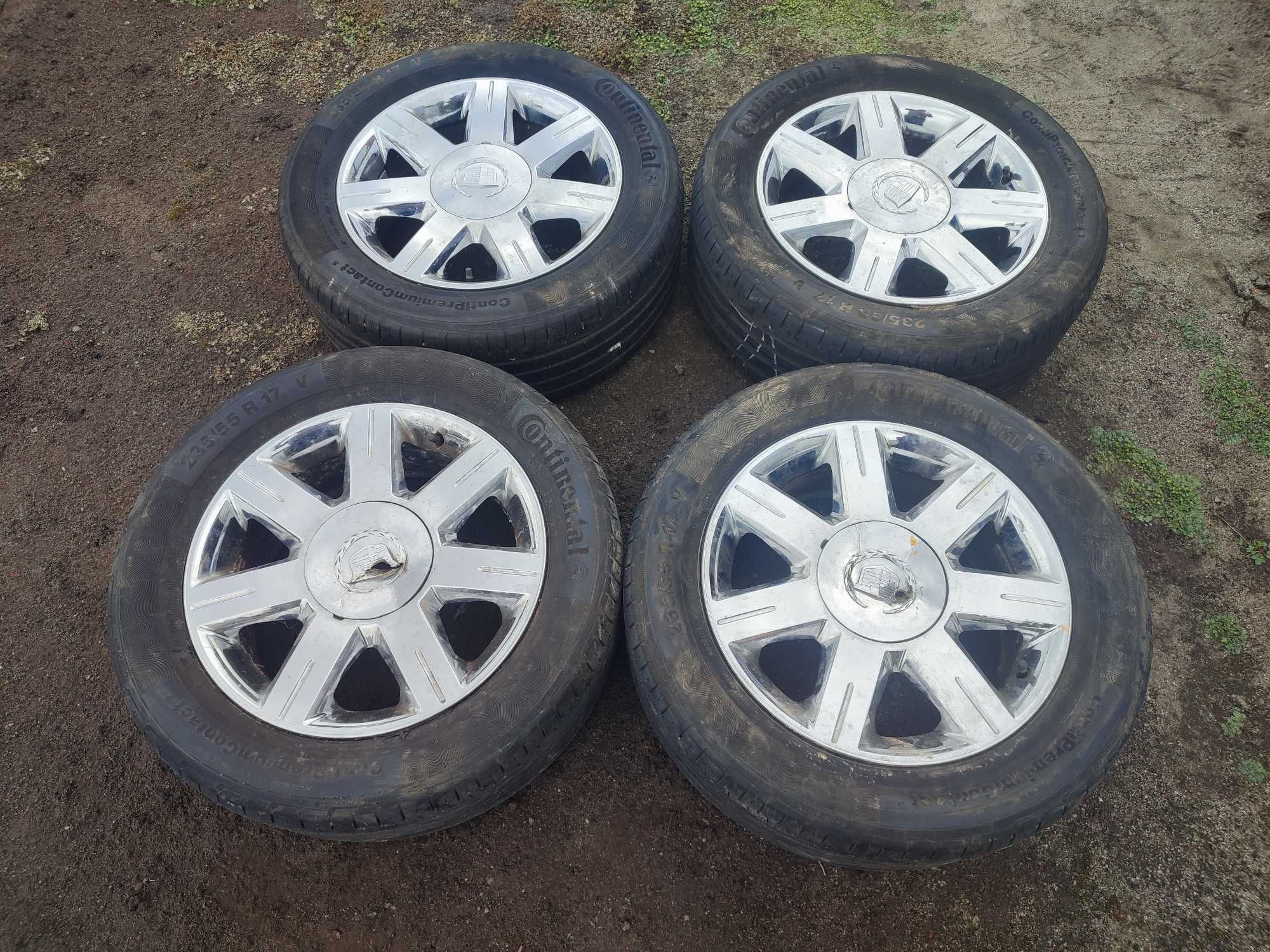 Cadillac De Ville DTS DHS koła chromowane 17 cali