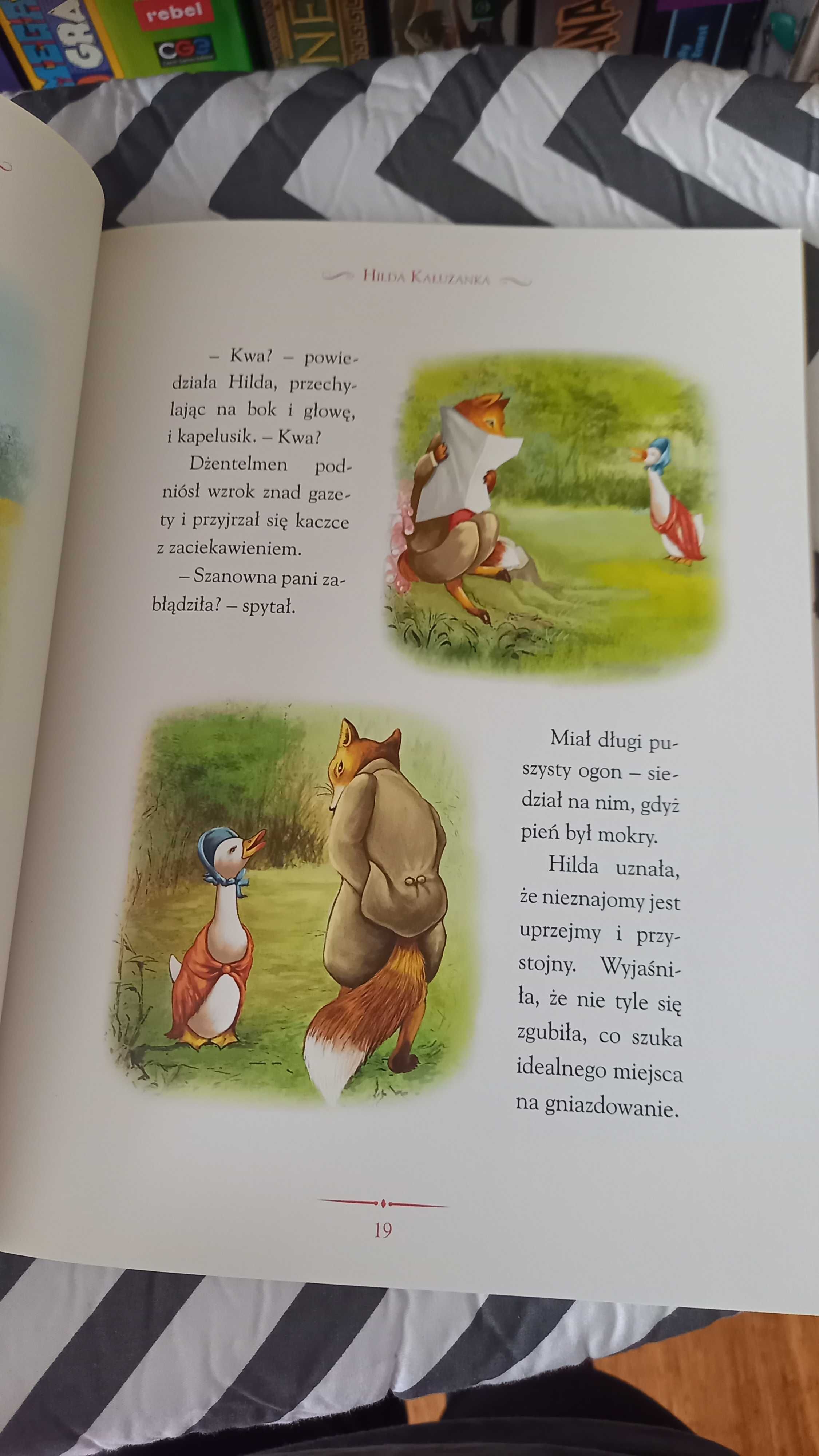 Beatrix Potter "Królik Piotruś" i "Hilda Kałużanka"
