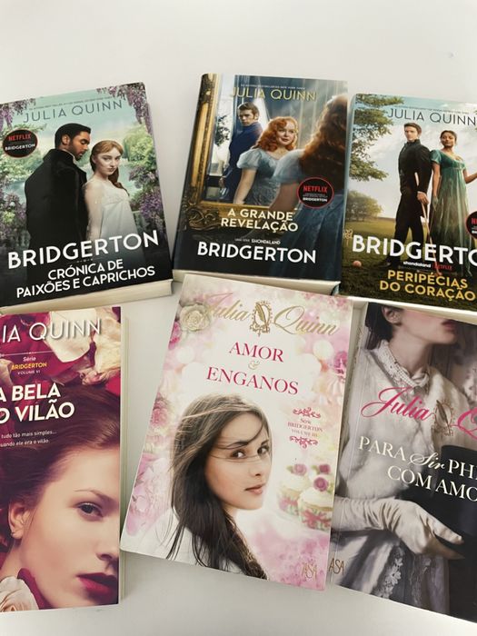 Pack 6 livros bridgerton