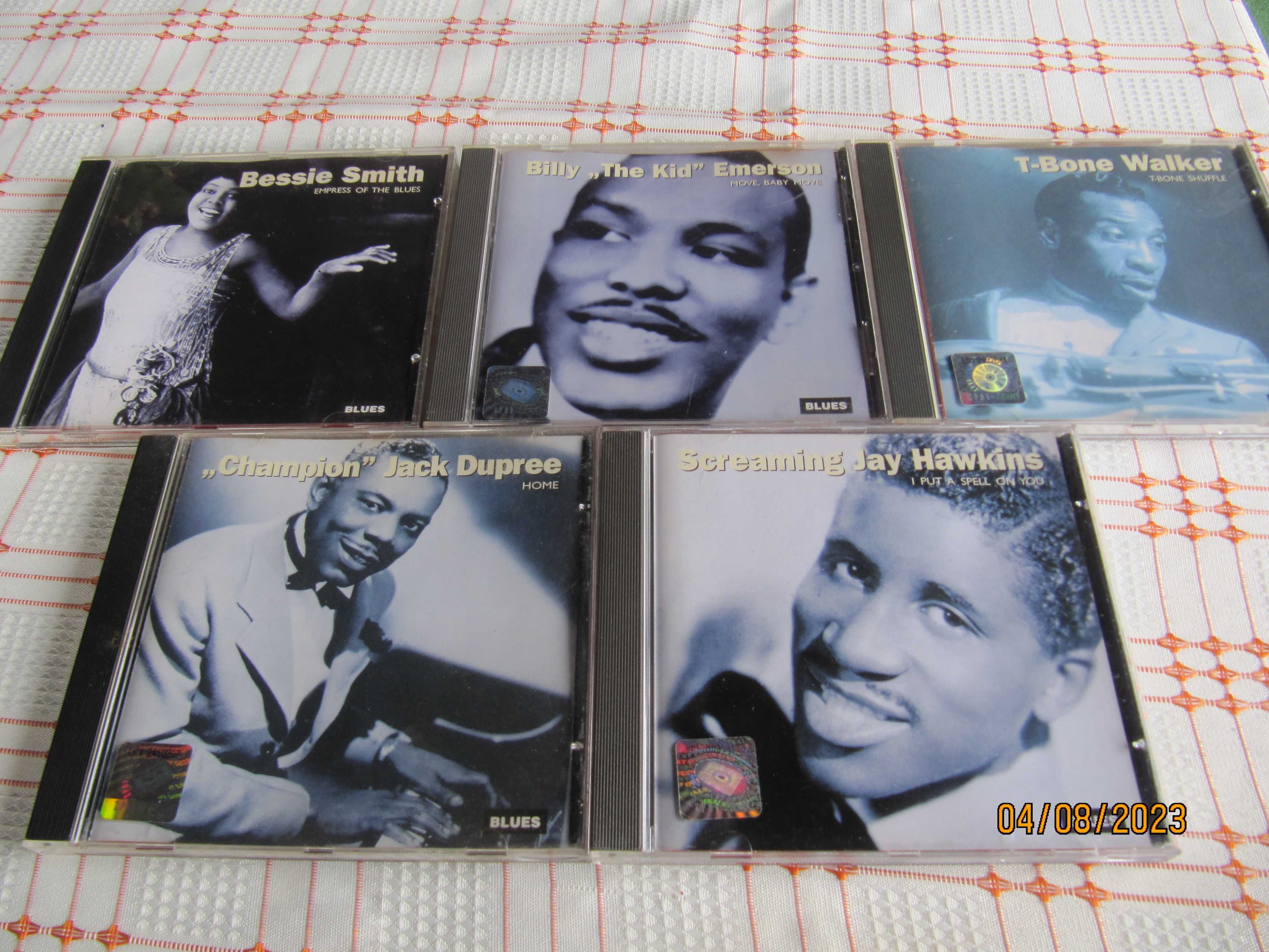 Zestaw 5 płyt CD - BLUES - 1 wydania 1998