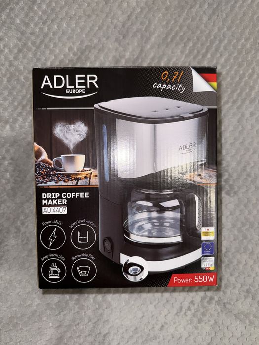 Кавоварка крапельна ADLER AD-4407