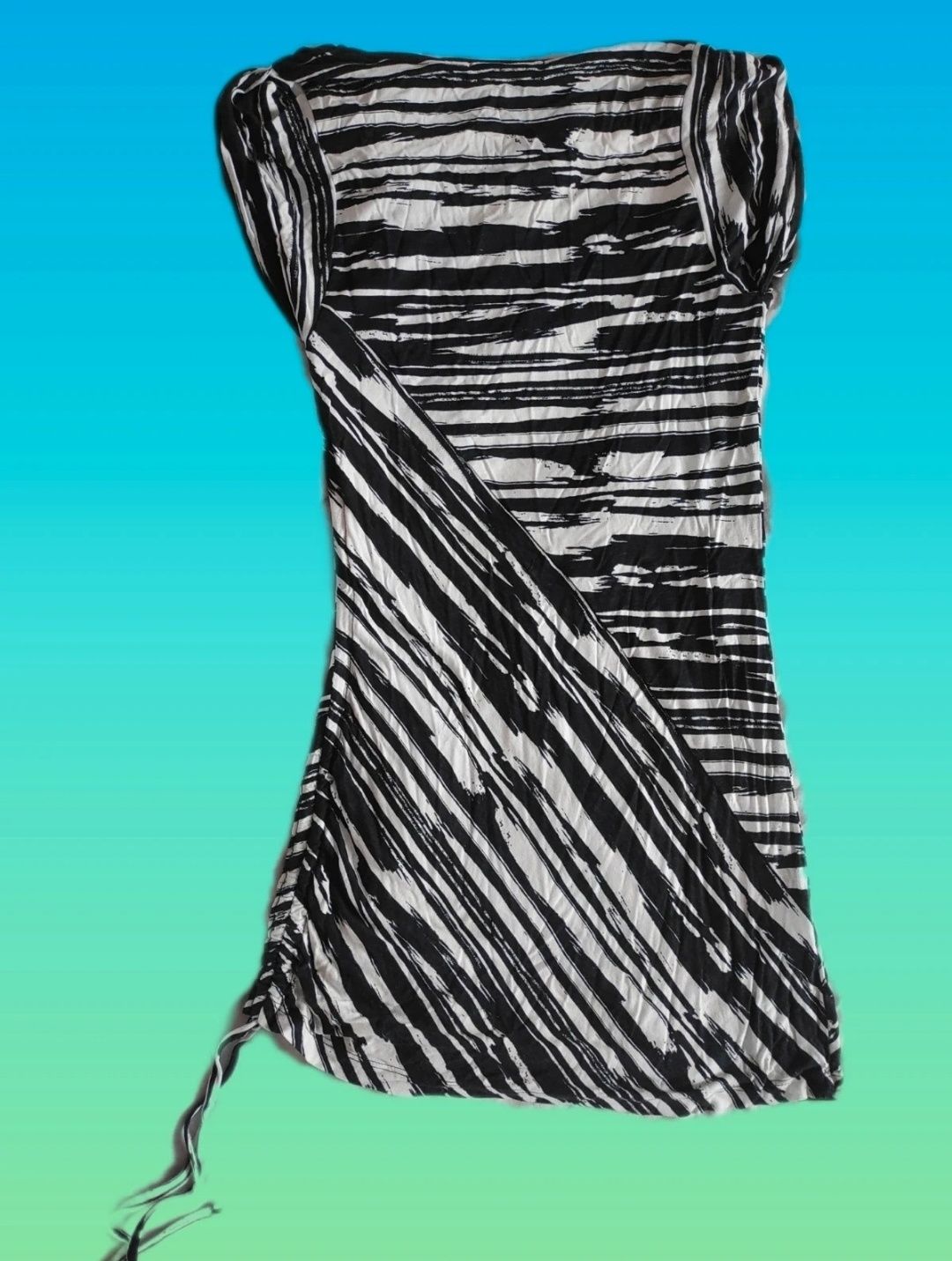 Sukienka Oasis mini, tunika zebra