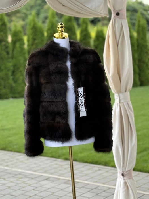 Futro naturalne Sobole rosyjskie rozm. XS- M nowe