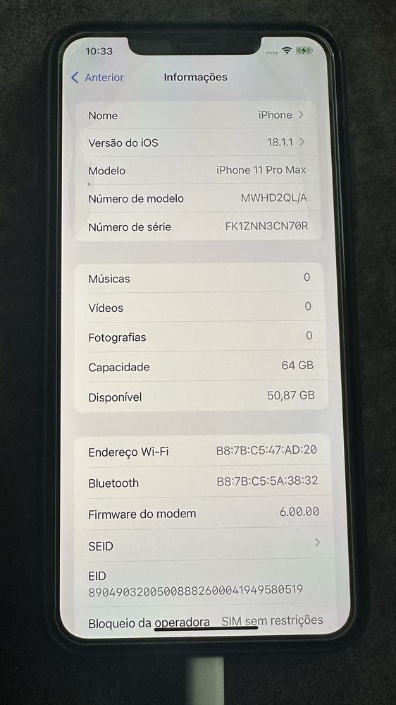 Vendo Iphone 11 pro Max