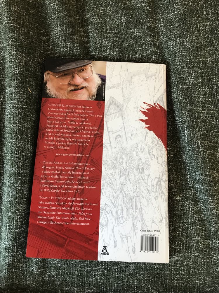 Gra o Tron George R R Martin komiks powieść graficzna