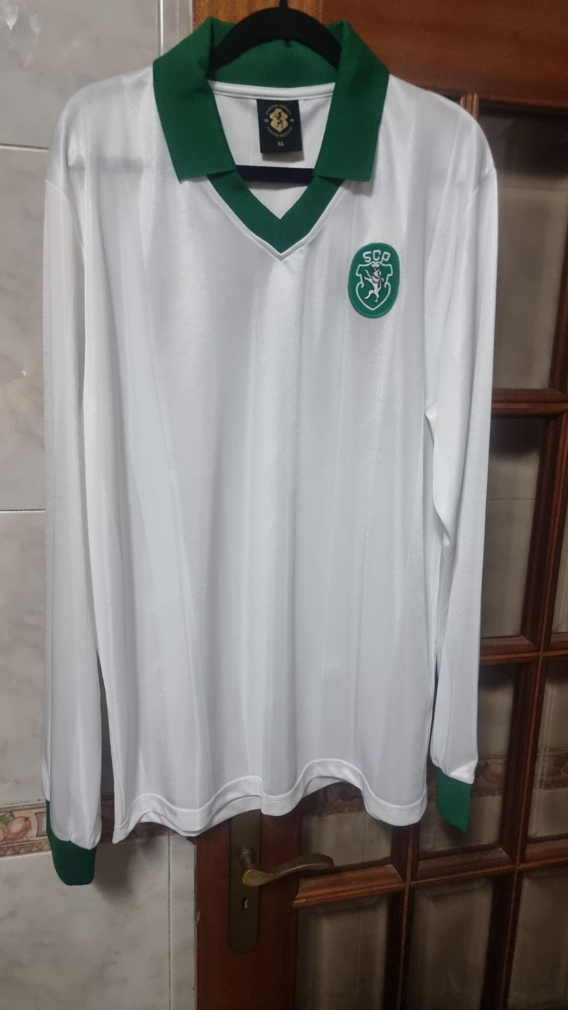 Camisola  retro do sporting