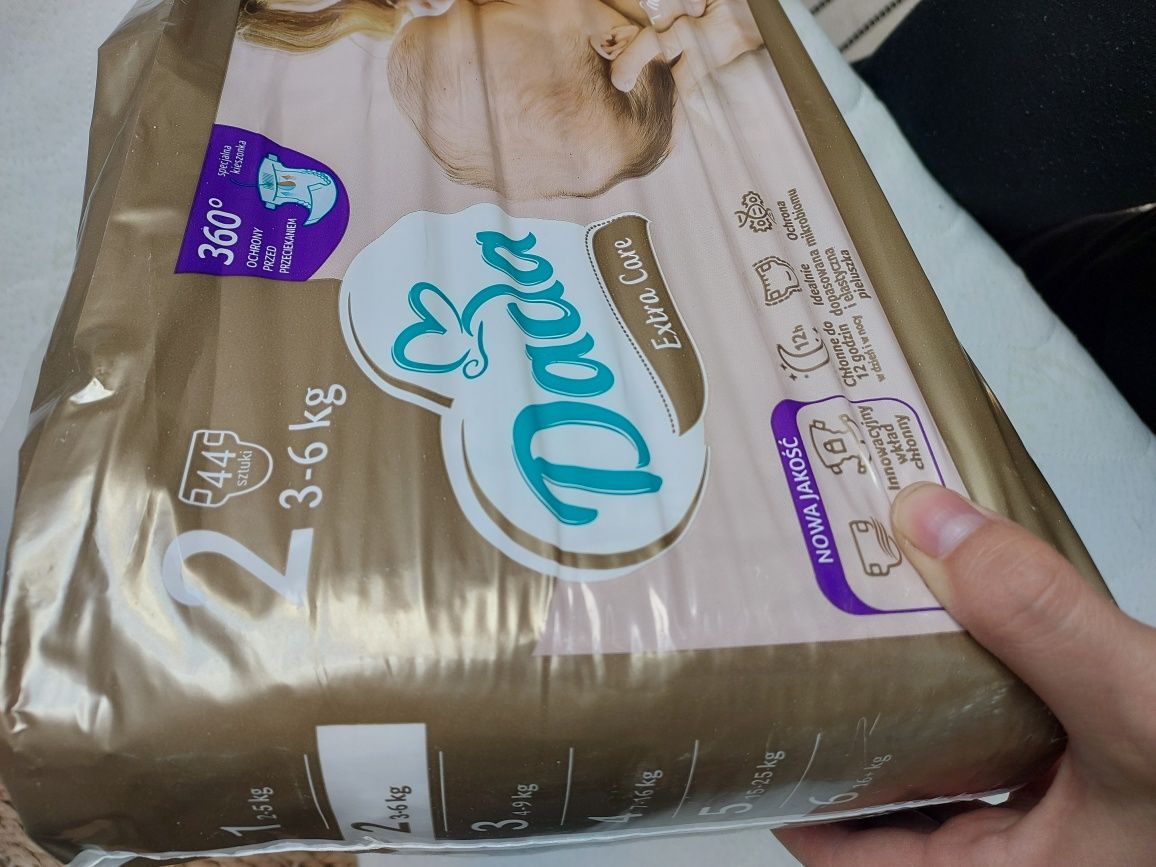Pieluszki dada extra care 2 mini 44szt 3-6kg