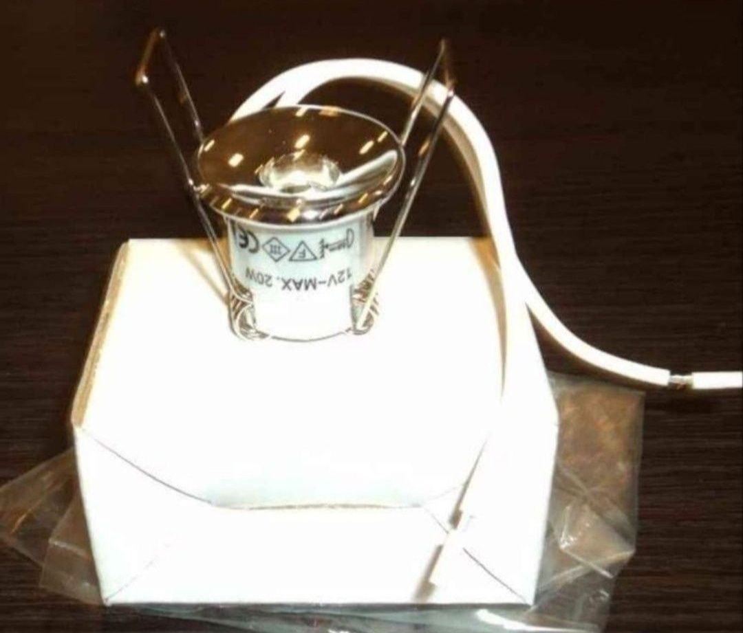 Okazja!!! Oprawki oczka LED mini śr. 3cm srebrne satyna lub chrom