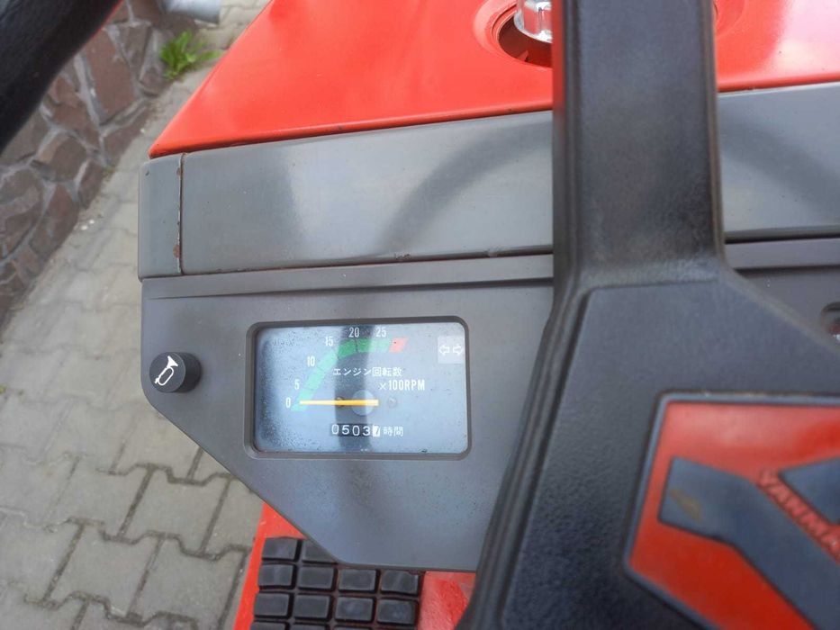 Japoński traktorek Yanmar KE 3 z glebogryzarką 4x4 13 km