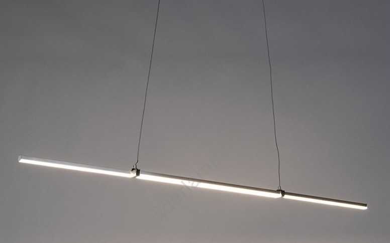 Wisząca lampa rozsuwana led. 2 punkty świetlne. Wysokość regulowana.
