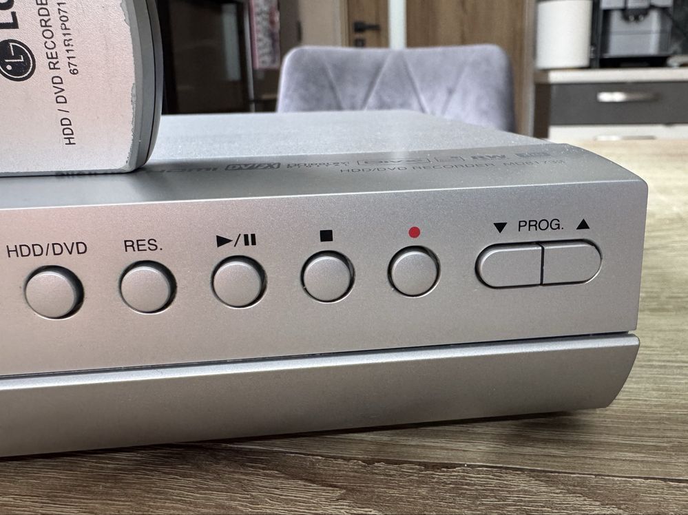 TEVION MD81733 #Nagrywarka DVD HDD #400GB #USB #HDMI #Dv-in #DivX#Pilo