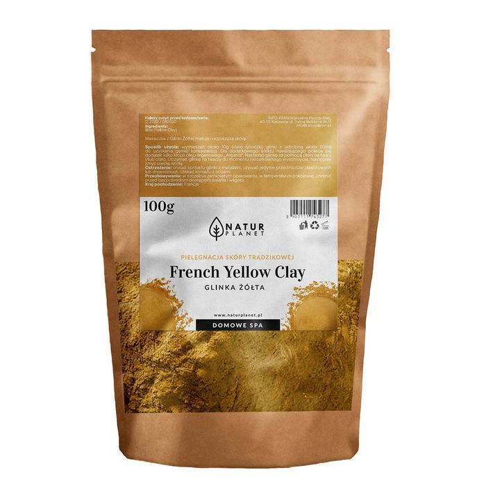 Natur Planet Glinka żółta 100g