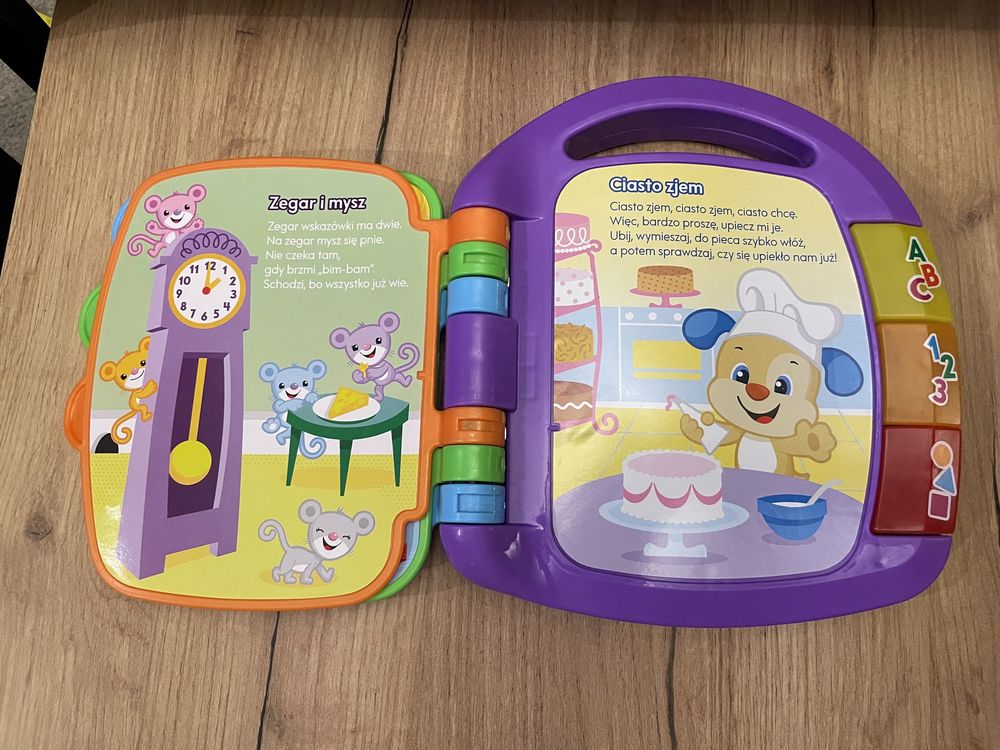 WYPRZEDAŻ - Fisher Price Książka z wierszykami