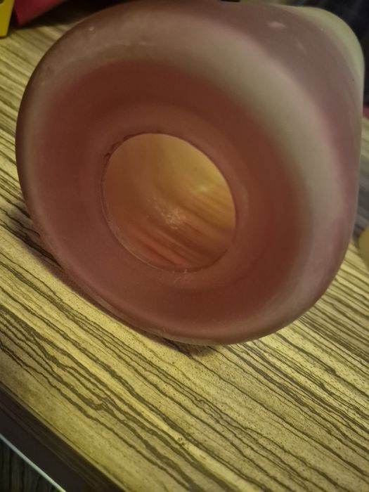 Klosze abażur lampa wisząca stojąca kinkiet miodowo żółte szkło 3 sz