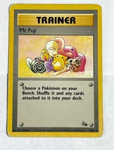 Cartas Originais Pokémon TCG - Edição Fossil