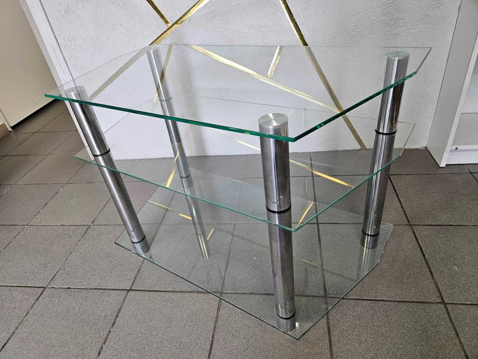 Szklany Stolik pod Telewizor