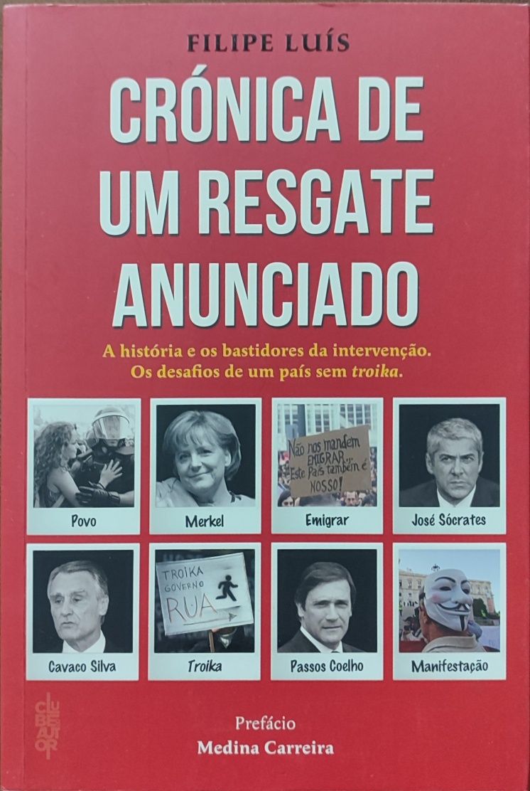Livro "Crónica de um resgate anunciado"