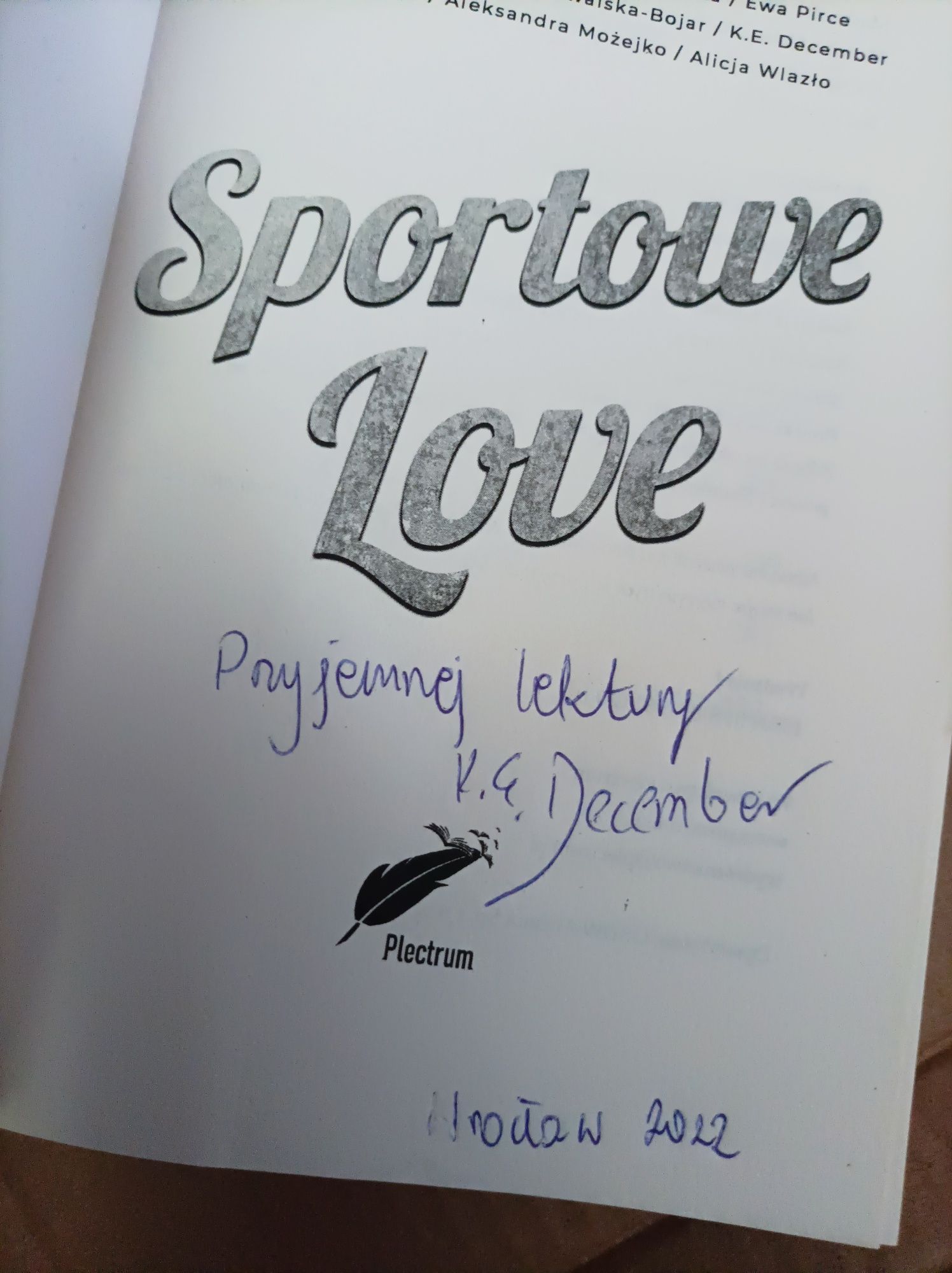 Sportowe love z autografem