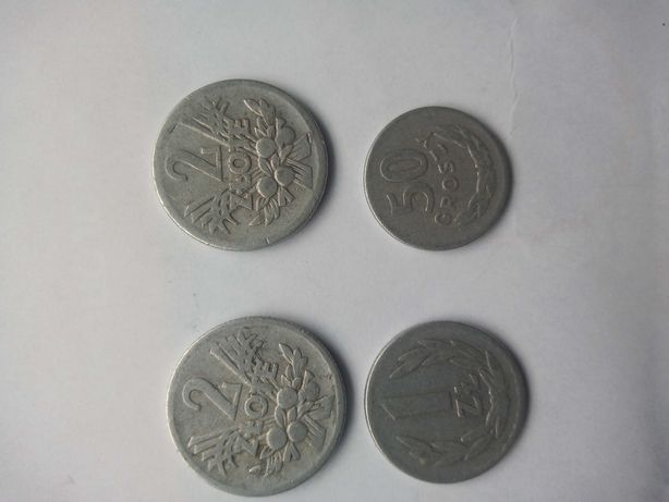 Monety aluminiowe z PRL-u