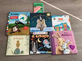 Livros infantis - coleção de 7 livros didáticos