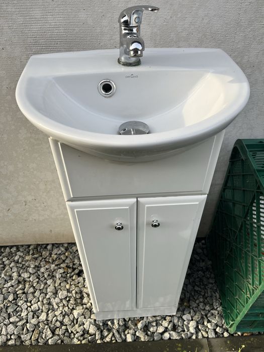 Cersanit umywalka szafka bateria 45 cm