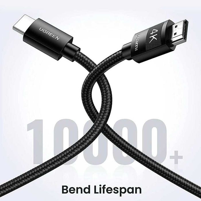Кабель HDMI для монитора 4K UGREEN шнур hdmi для телевизора 5 метров