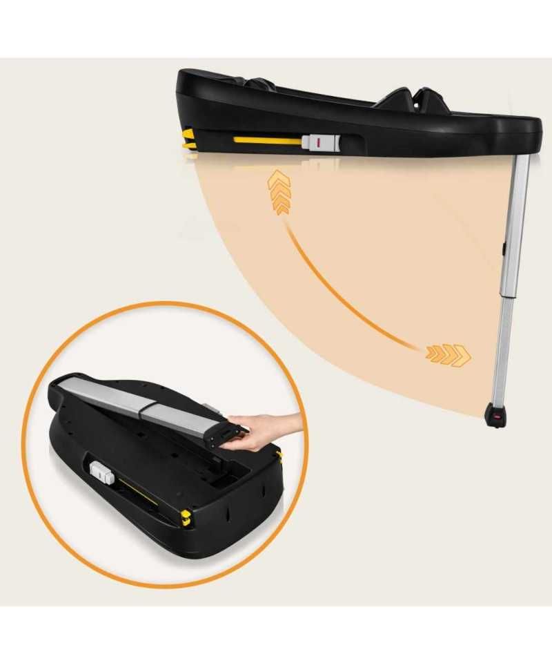 Baza do fotelika Astrid I-Size z ISOFIX CERT. ADAC Lionelo Astrid Base