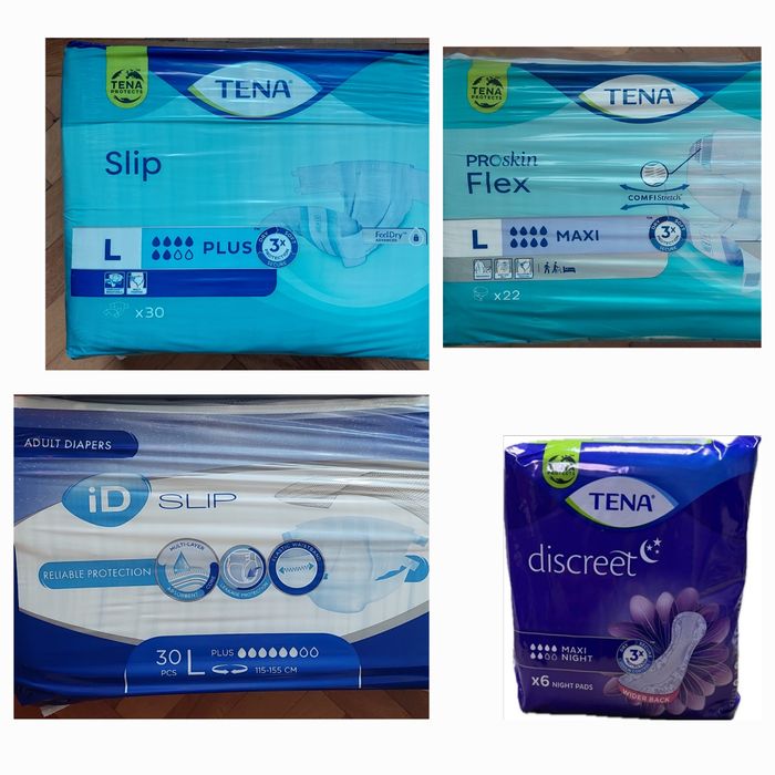 Підгузки памперс для дорослих TENA L ProSkin Flex; ID L; TENA М, L, XL