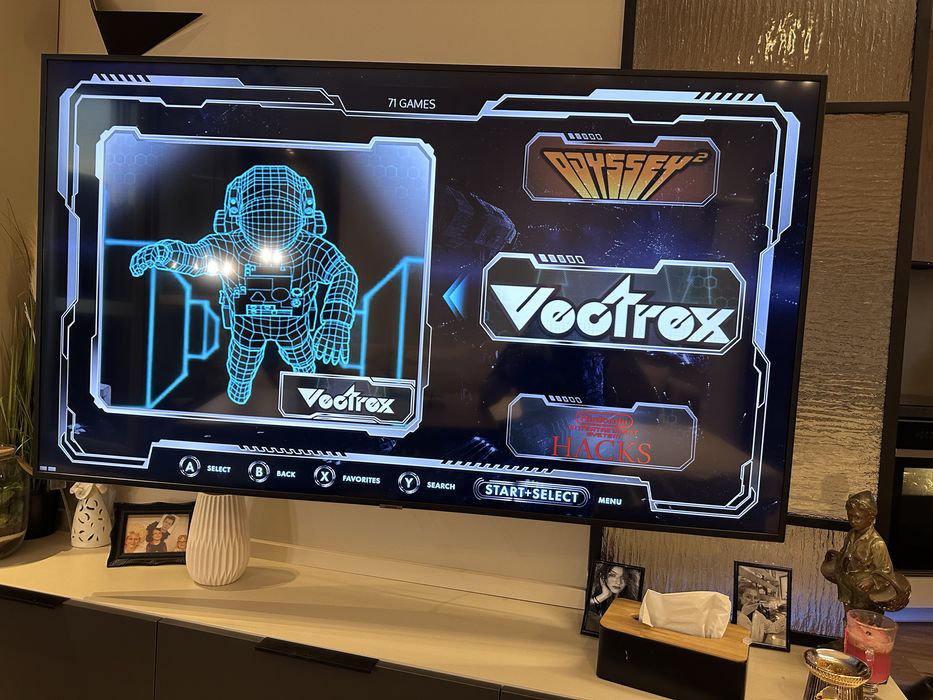 Retro Konsola 4K, 55000 gier, bezprzewodowa, 2 pady