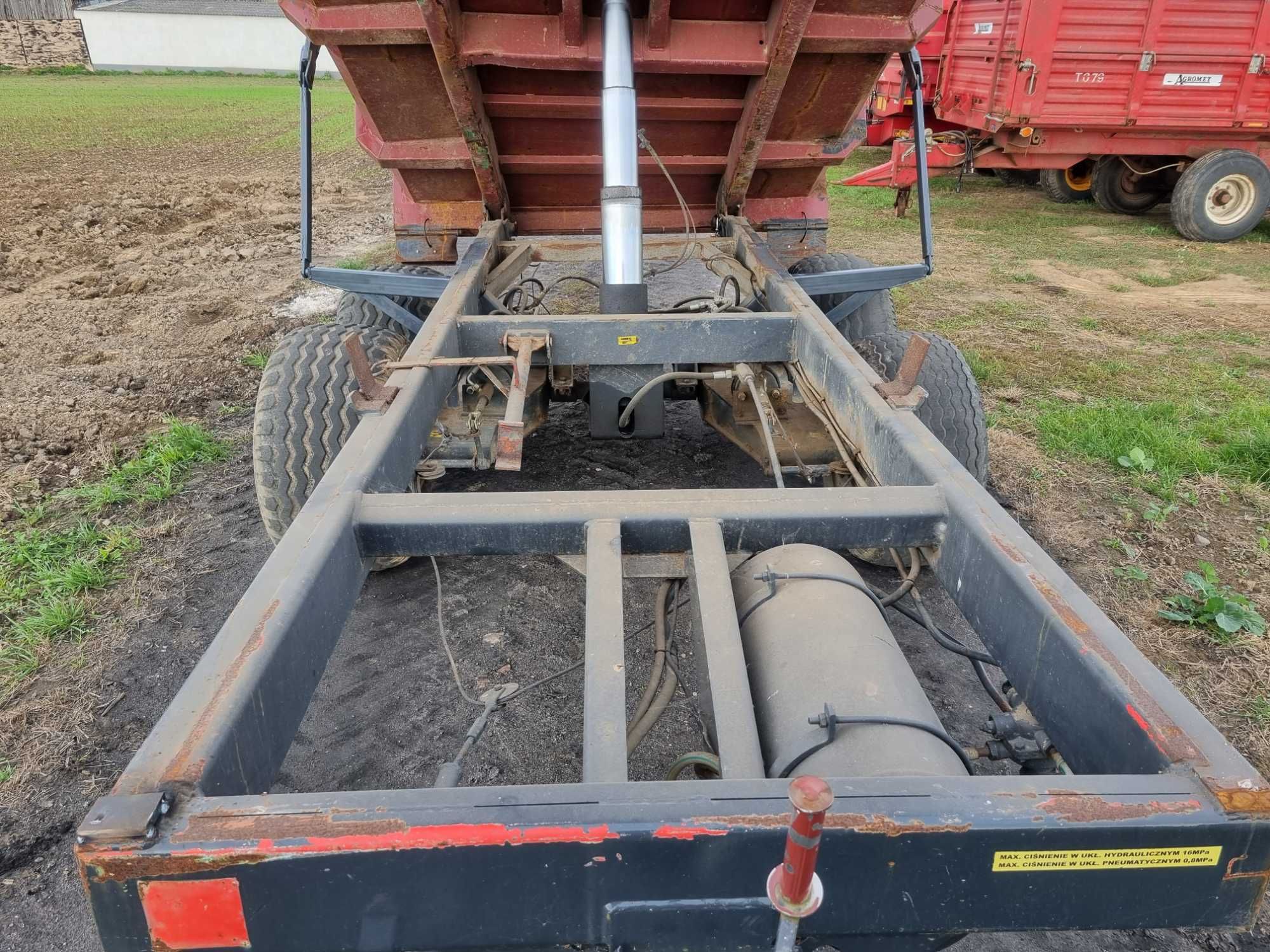 Przyczepa wywrotka tandem 10 ton Czarnabialostocka pronar warfama