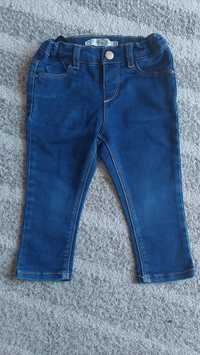 Spodnie jeansowe ZARA rozmiar 86