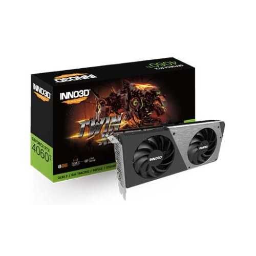 Placa Gráfica  Inno3D RTX 4060 TI Twin X2 8GB - NOVO | GAR 36M