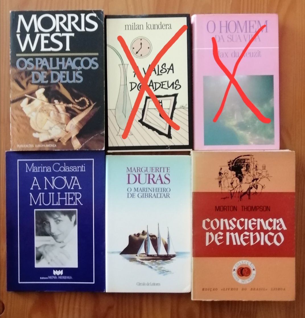 Livros vários escritores