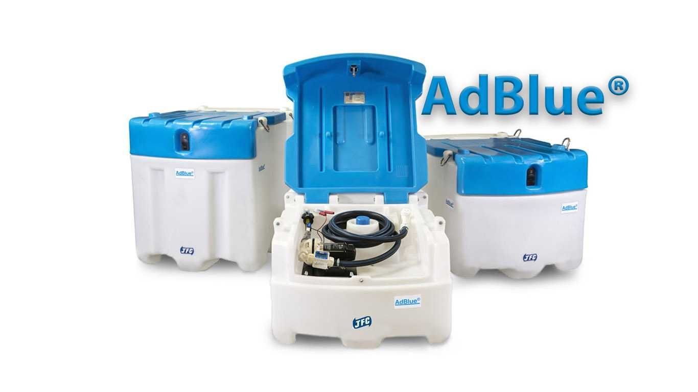 Zbiornik JFC 1600 Single AdBlue z dużą skrzynią