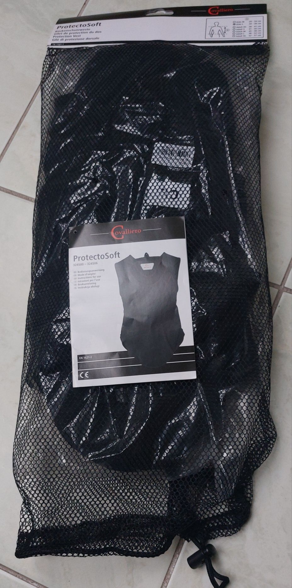 Kamizelka ochronna na plecy ProtectoSoft COVALLIERO dziecięca