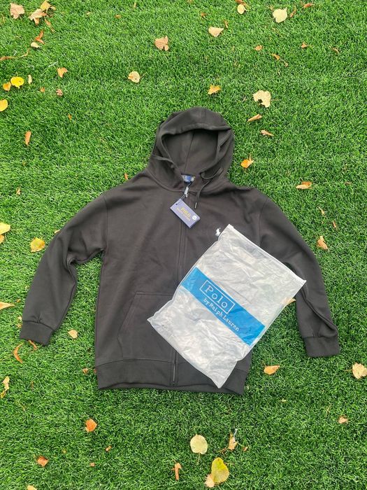 Зіпка polo ralph lauren в чорному кольорі