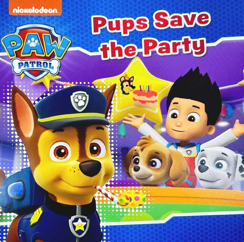 NOWA	Paw Patrol Pups Save the Party Psi Patrol po angielsku książka