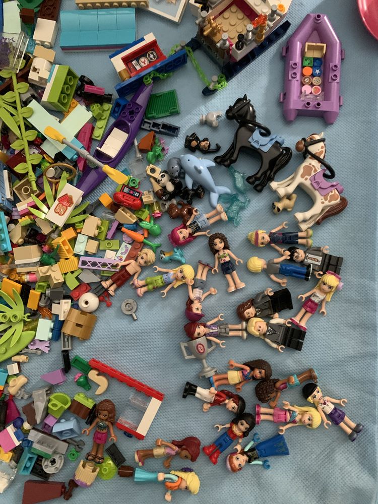 Mix oryginalnych klocków Lego Friends