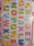 Puzzle  alfabet po angielsku