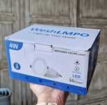 Oczko sufitowe LED podtynkowe 4000K miękka biel 4W wodoodporne 10 szt