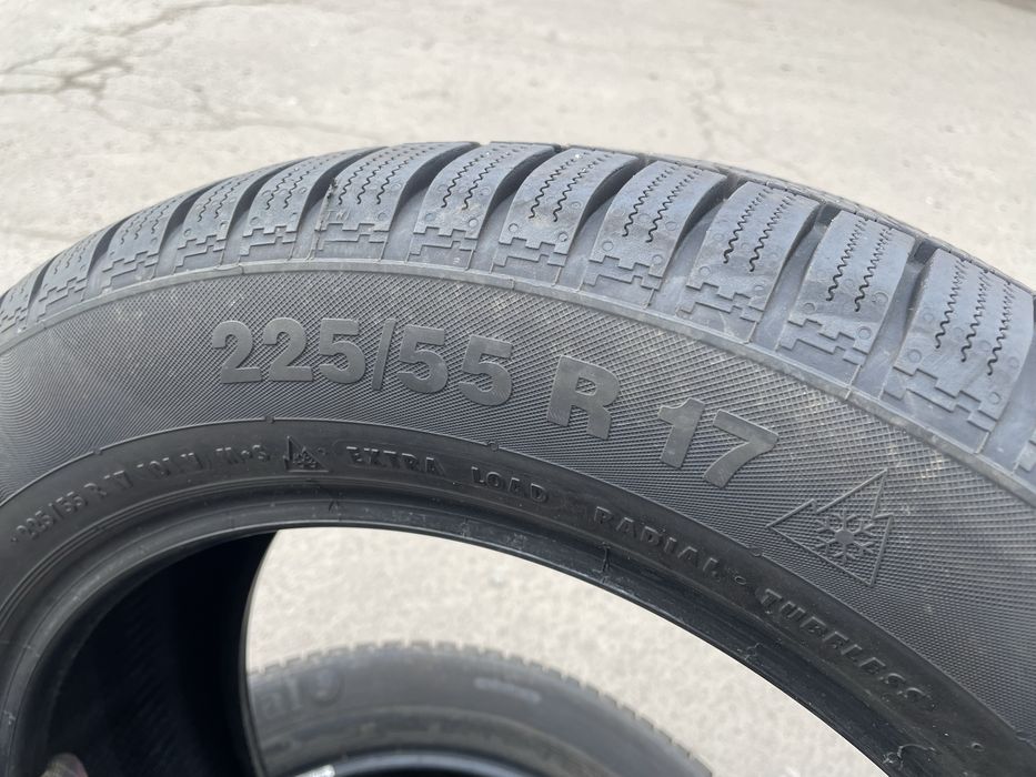 Практично нові зимові шини Continental 225/55 R17