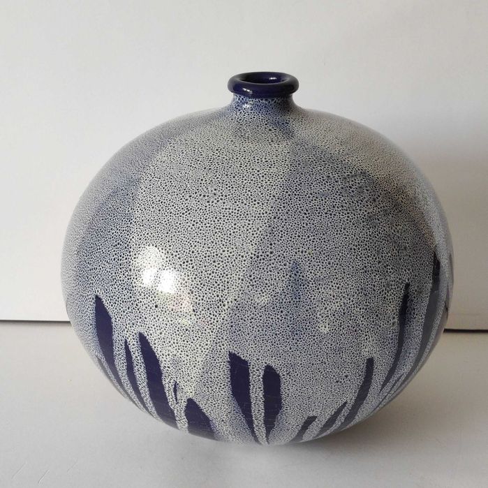 Stary wazon kulisty ceramiczny Hallstatt Austria Design