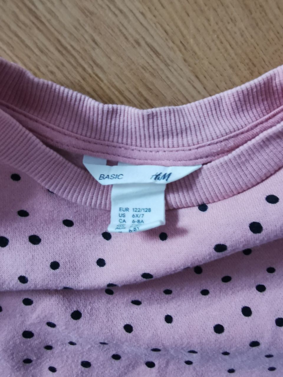 H&M bluza dziewczęca rozm. 122/128