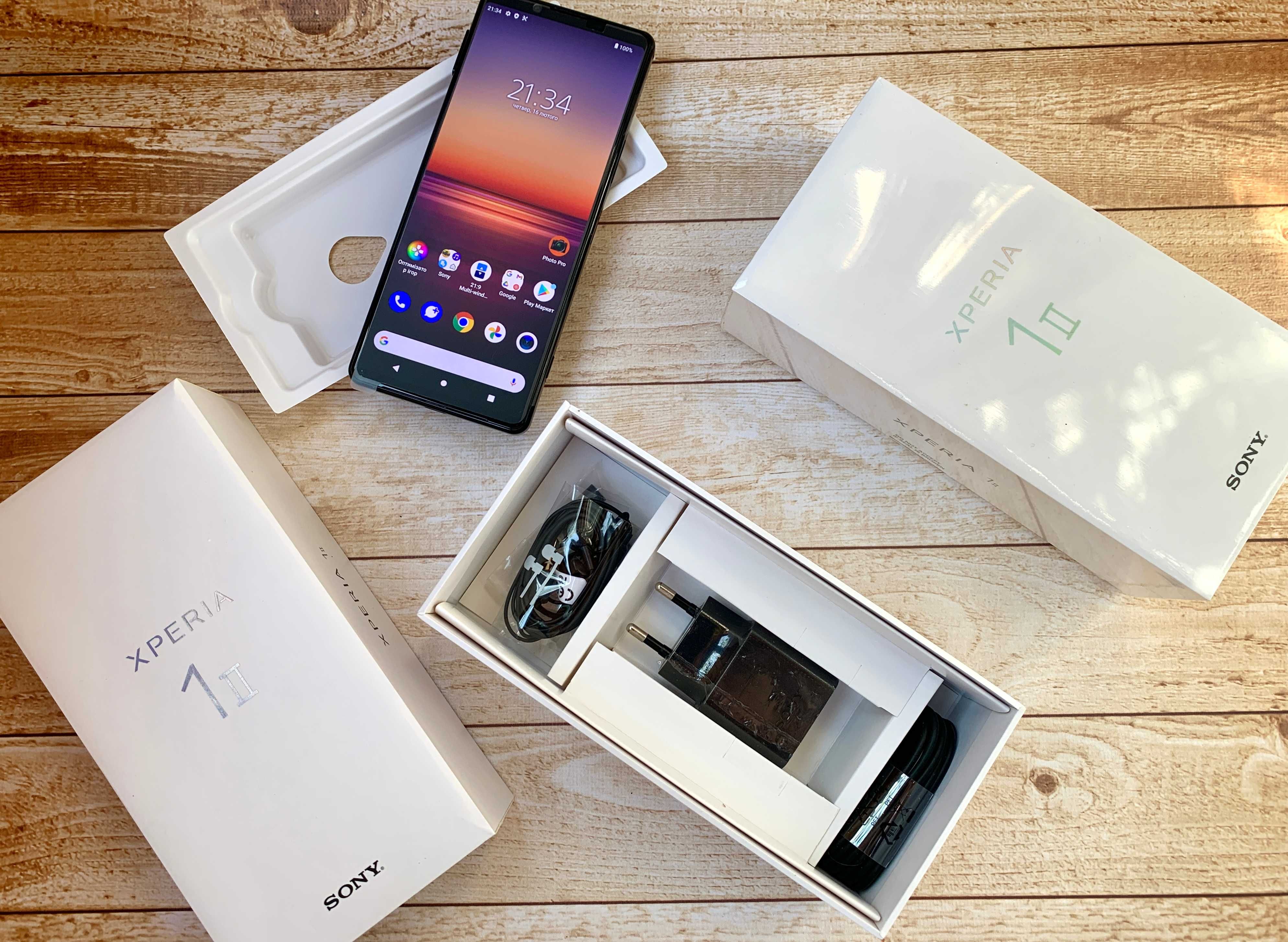 Новий Sony Xperia 1 II - 128\256 1/2sim OLED, 4K 865 snap (1 Mark 2 )