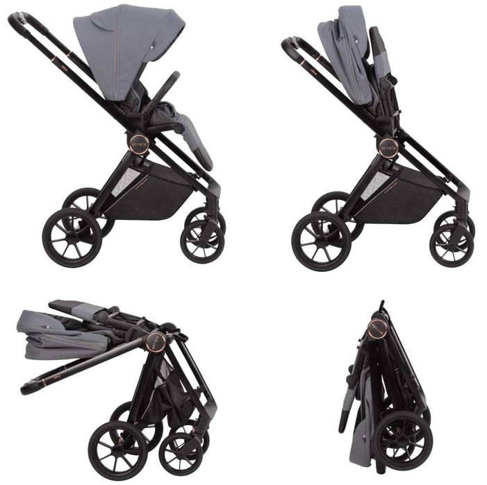 CARRELLO ULTRA Wózek Wielofunkcyjny 2w1 Amortyzacja Kompaktowy Lekki