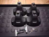 Thule rapid system 754 para barras de tejadilho