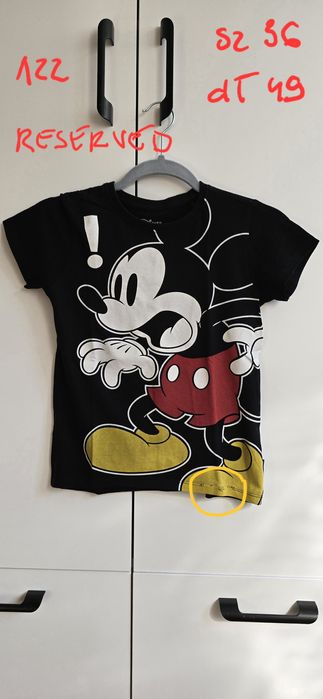 122 128 Reserved tshirt koszulka Mickey