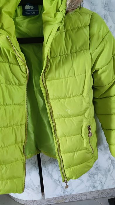 Kurtka dziewczęca zimowa 152