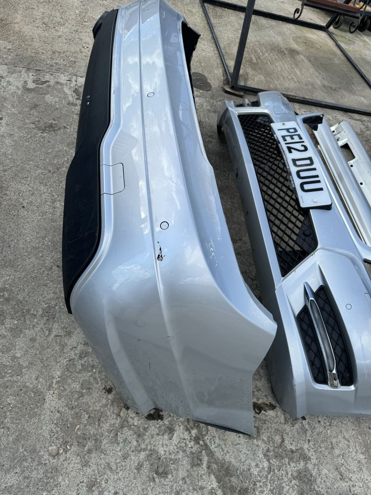 Бампера і пороги Mercedes W204 C-klass AMG рестайл