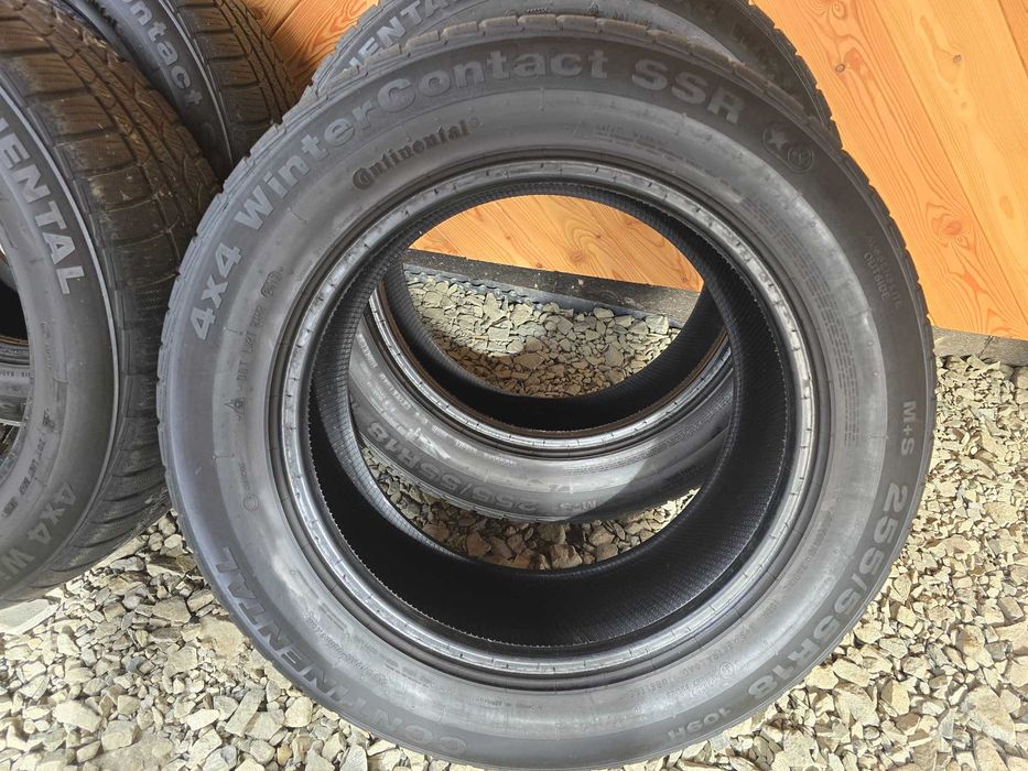 Opony Zimowe 255/55R18 Continental 4x4 Run Flat (BMW X5) Bieżnik 6-7mm